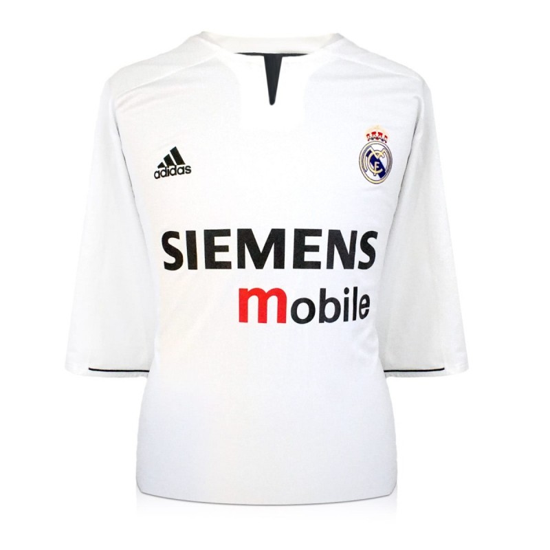 Zinedine Zidane Signed Real Madrid 2003-04 Home Shirt