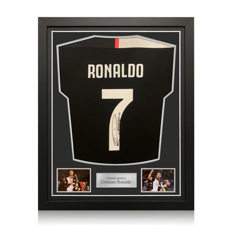 Cristiano Ronaldo Juventus Autographed Adidas 2019-20 Home