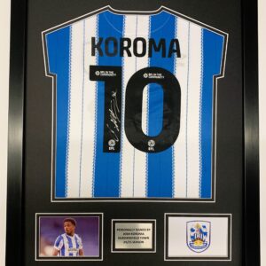 Josh Koroma Signed Huddersfield Town Home Shirt 24/25 Season